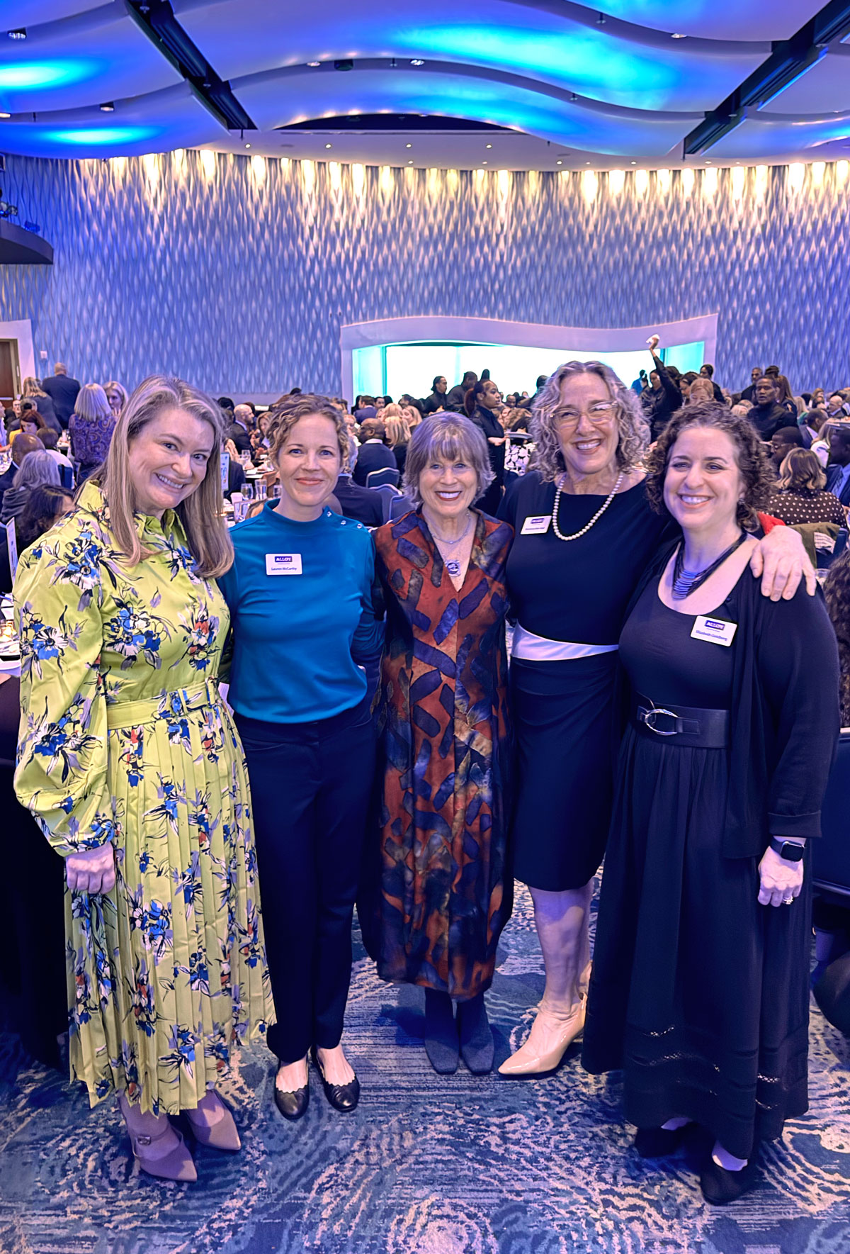 Alloy team at an event